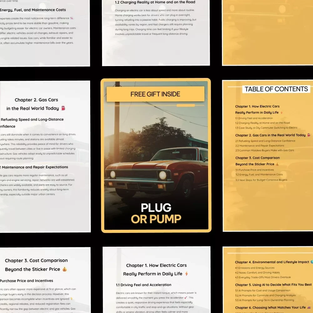 Plug or Pump: The Ultimate Guide to Electric vs Gas Cars – Cost, Performance, and AI-Powered Decision Checklist for Daily Driving, Commuting, and Lifestyle Choices