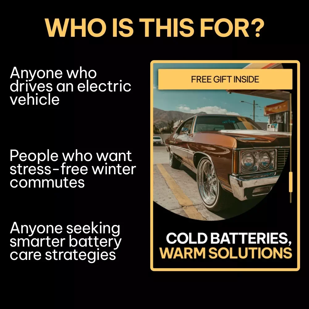Cold Batteries, Warm Solutions: Ultimate Winter EV Guide, eBook & Checklist for Cold-Weather Driving, Battery Care, and Smart Charging Tips