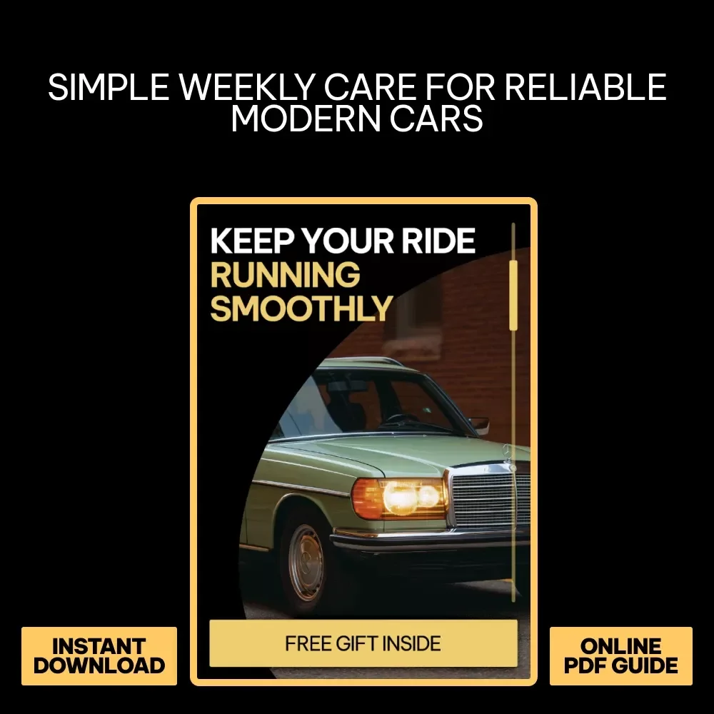 Keep Your Ride Running Smoothly – Practical Guide with Weekly Car Care Tips for Easy Vehicle Maintenance