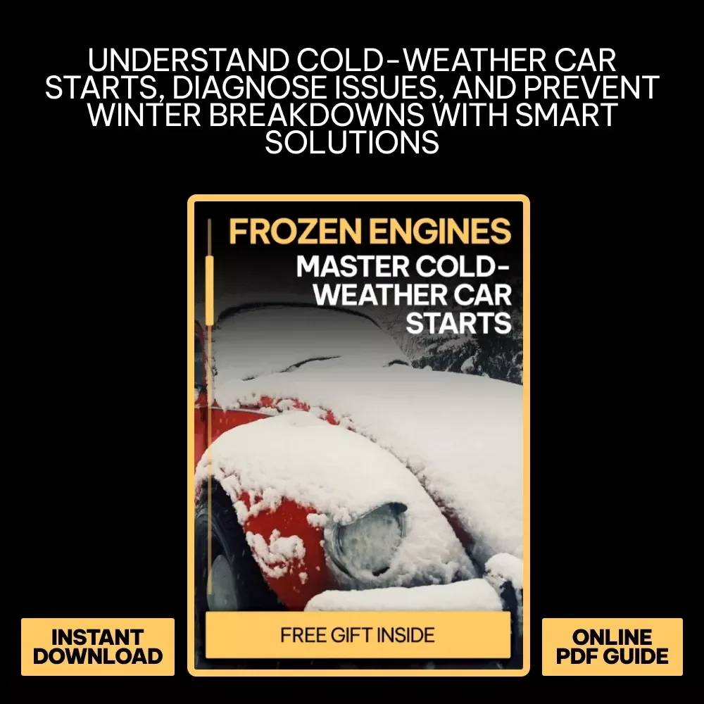 Frozen Engines: Master Cold-Weather Car Starts | Digital Guide Explaining why cars struggle to start in cold weather | Winter Auto Care Checklist & Smart AI Tips