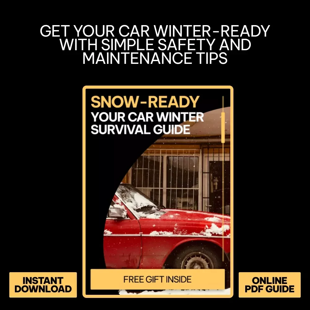Snow-Ready: Your Car Winter Survival Guide | eBook on how to prepare a car for winter, Winter Driving Safety & Smart Maintenance Checklist