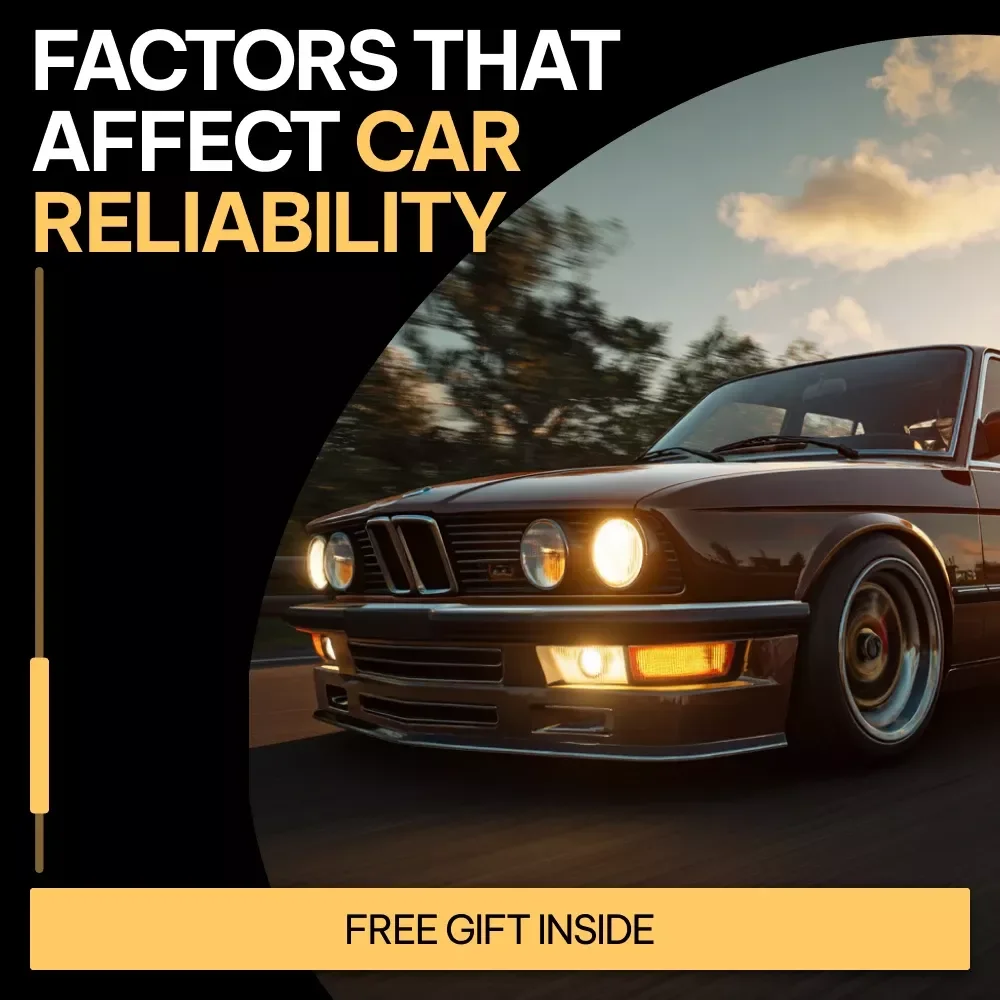 Factors That Affect Car Reliability Checklist | Car Maintenance Guide | Printable Vehicle Care Planner | Digital Download