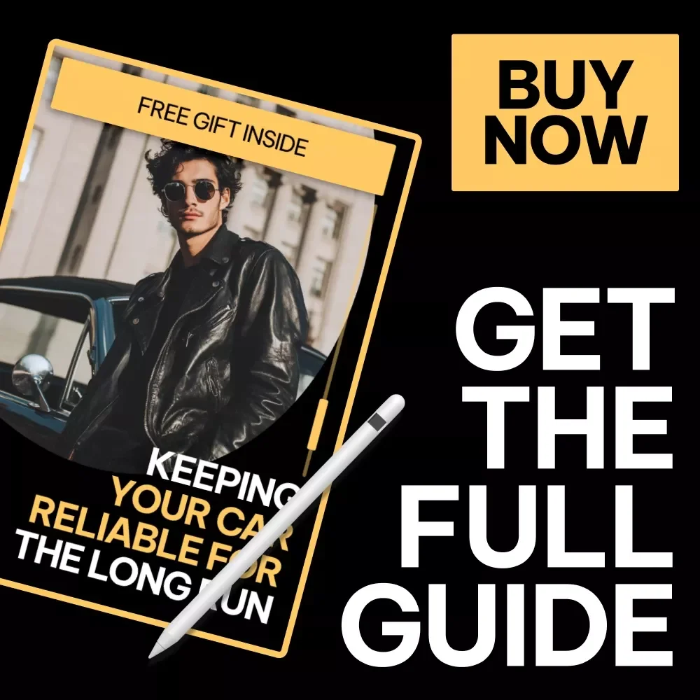 Keeping Your Car Reliable for the Long Run | Older Car Maintenance Guide, Preventive Maintenance Checklist, Breakdown Prevention eBook, Vehicle Reliability Digital Download