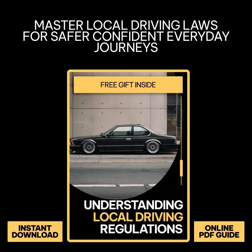 Understanding Local Driving Regulations | Easy Guide to Local Driving Regulations Explained | Practical Road Rules eBook for New & Everyday Drivers