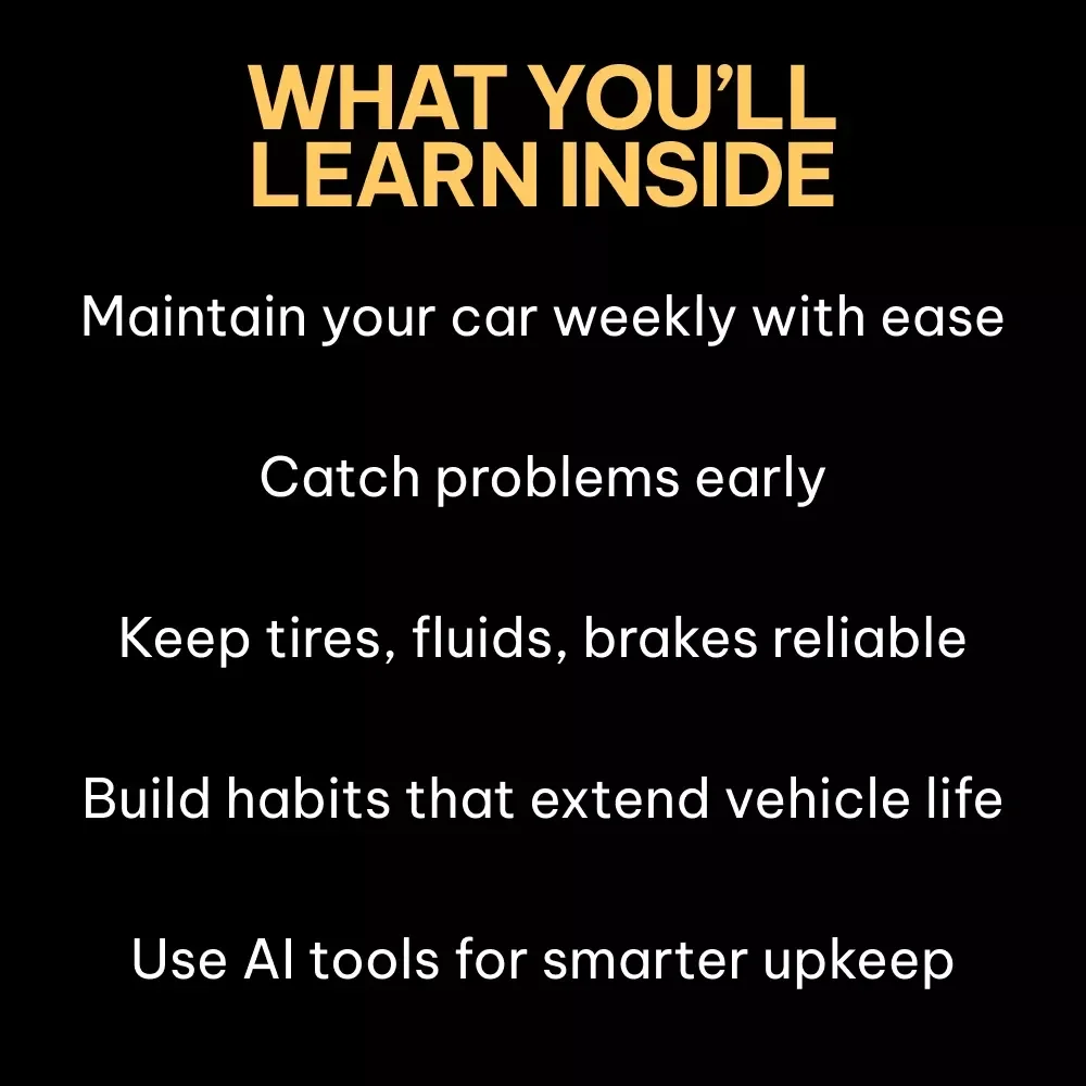Keep Your Ride Running Smoothly – Practical Guide with Weekly Car Care Tips for Easy Vehicle Maintenance