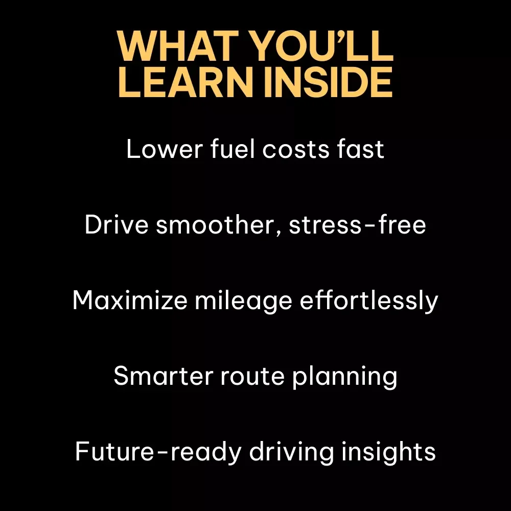 Turbocharge Your Fuel Efficiency – A Practical Guide with Highway Driving Tips to Save Fuel for Smarter, Cheaper, More Efficient Trips