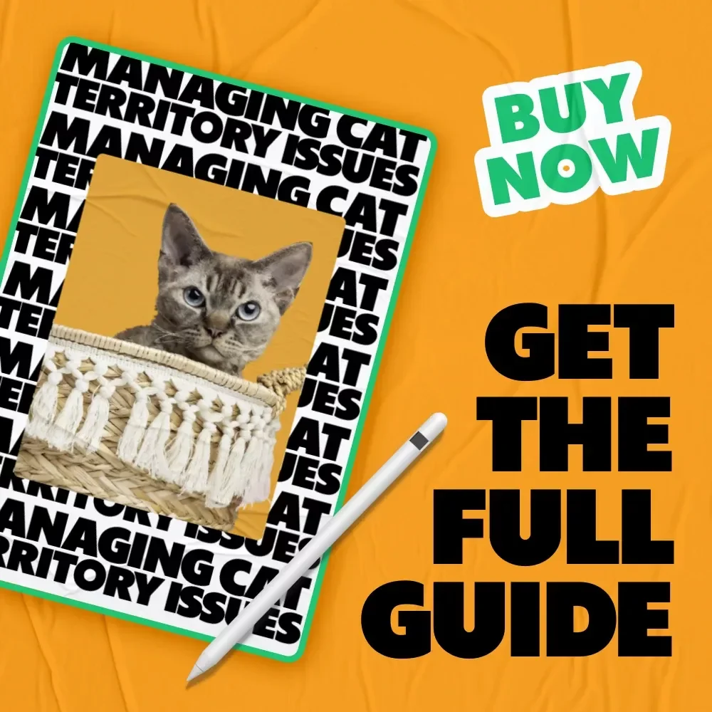 Managing Cat Territory Issues – Practical Guide for Peaceful Multi-Cat Homes | cat territory issues explained | Instant Digital Download