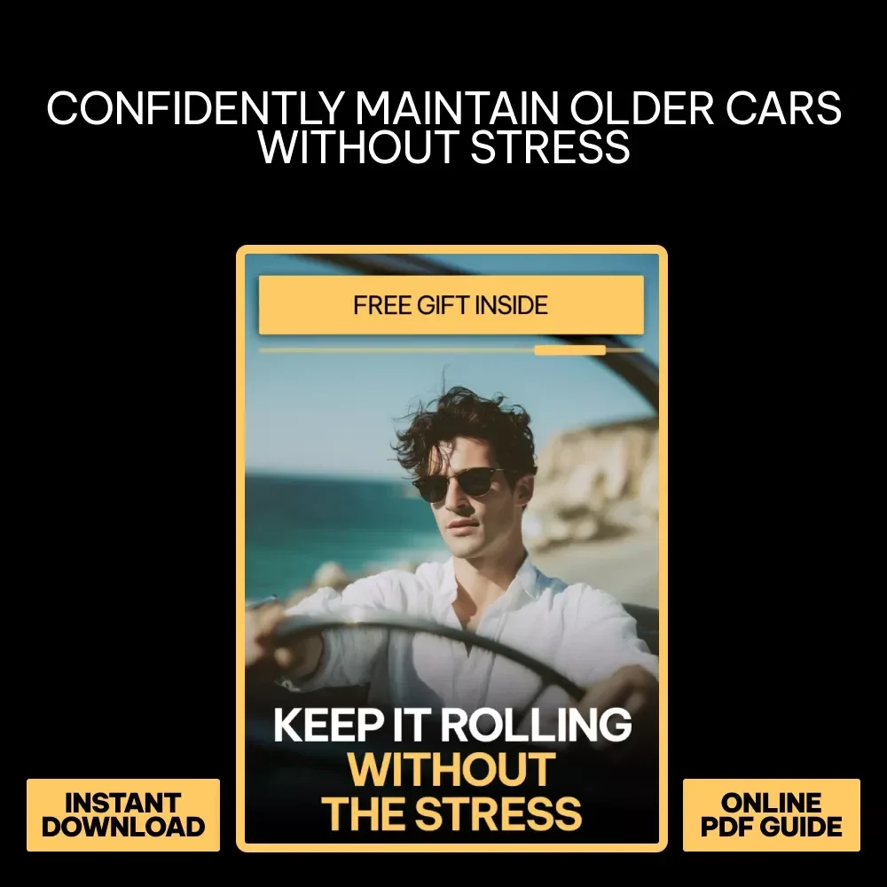 Keep It Rolling Without the Stress – Older Car Maintenance Guide, Preventive Repairs eBook, Long-Term Reliability Checklist, Digital Download