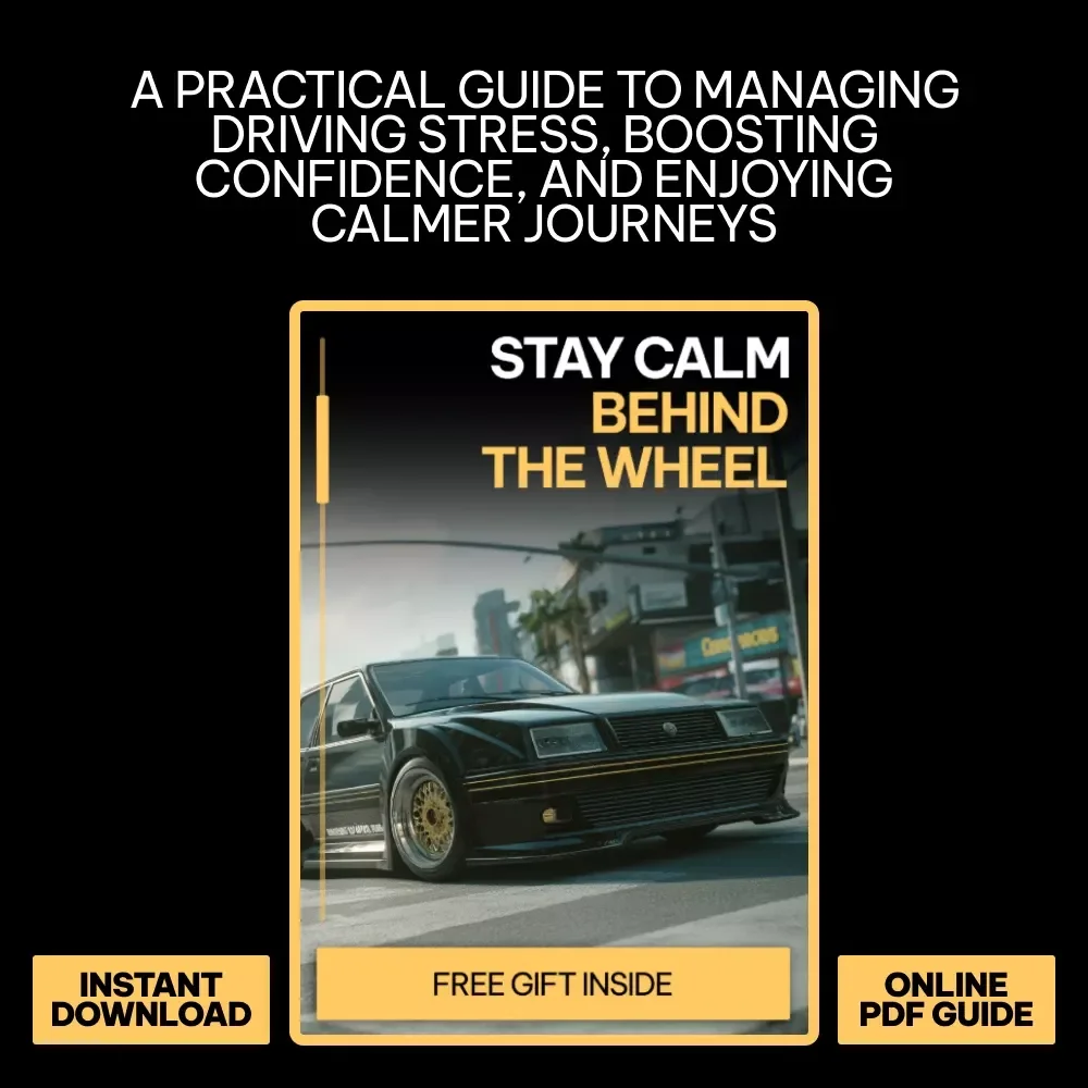Stay Calm Behind the Wheel – A Practical Driving Guide for How to Manage Stress While Driving, Build Confidence, and Enjoy Every Trip