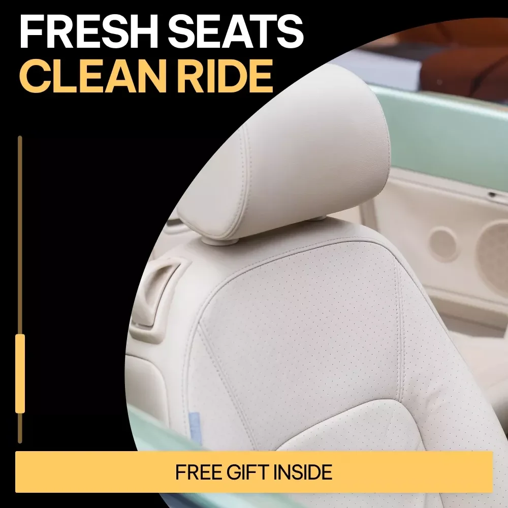 Fresh Seats, Clean Ride – Ultimate Car Seat Cleaning Guide, Stain Removal eBook, Interior Care Checklist, DIY Auto Detailing Digital Download