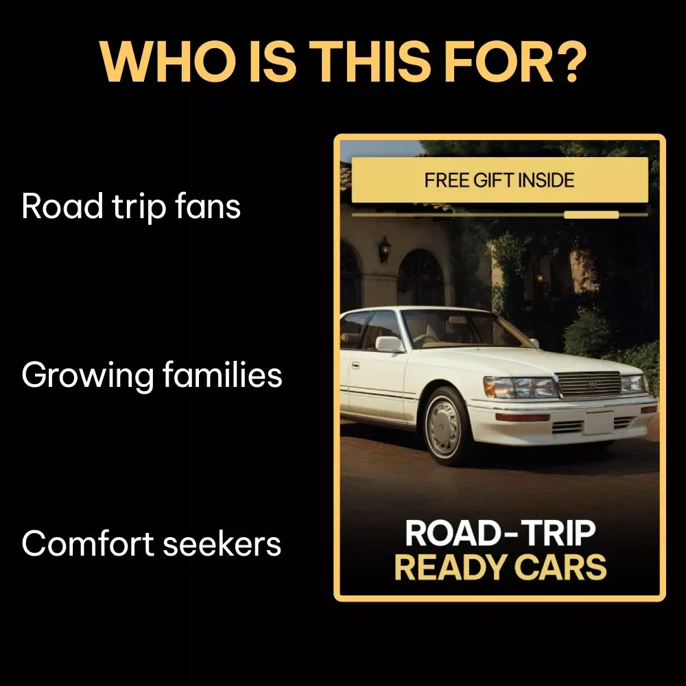 Road-Trip Ready Cars | Essential eBook Guide to the Best Cars for Long Road Trips, Comfort, Space & Smart Travel Choices