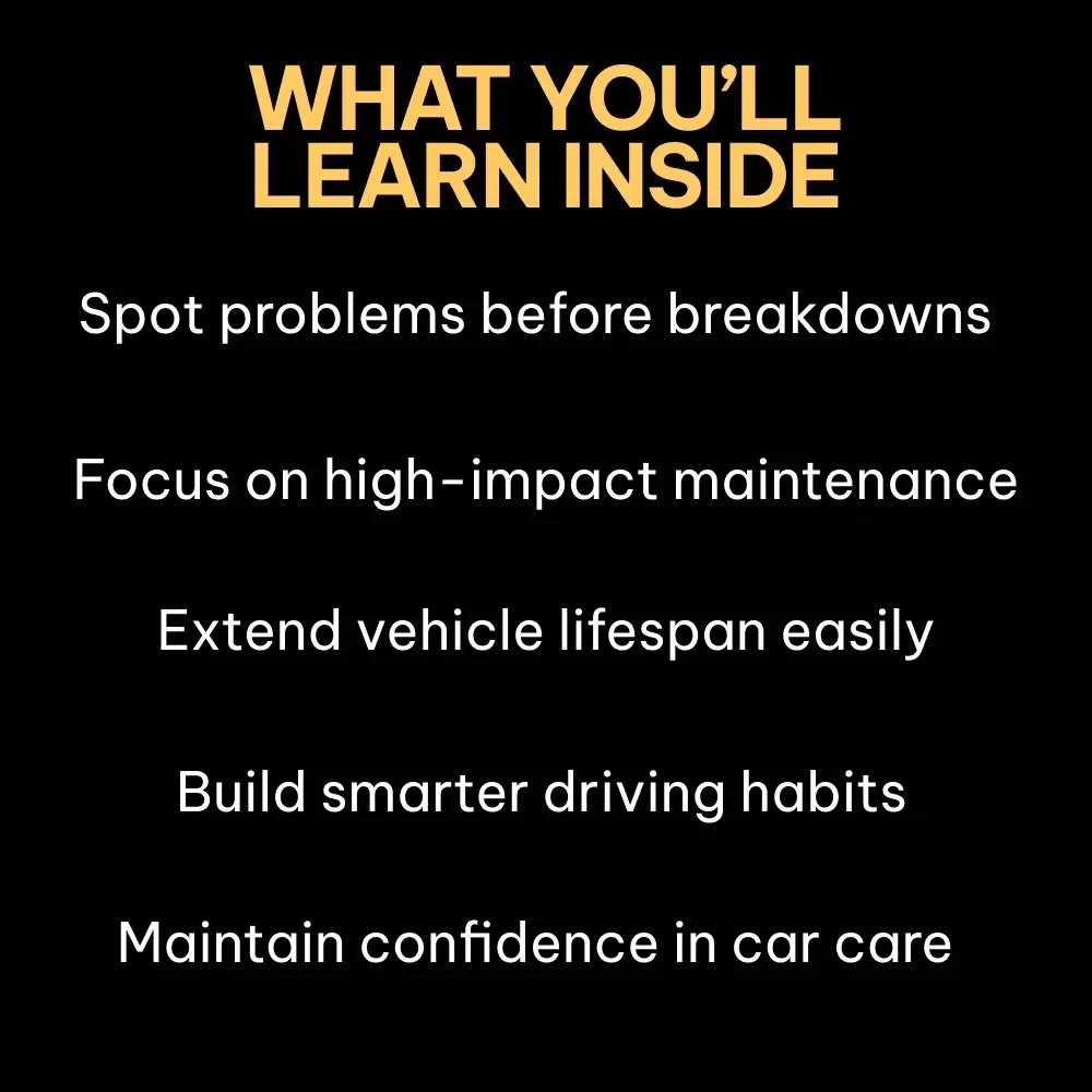 How to Keep a High Mileage Car Running Strong | High Mileage Car Maintenance Guide, 100000 Miles Vehicle Care, Long Term Reliability eBook, DIY Auto Maintenance Checklist