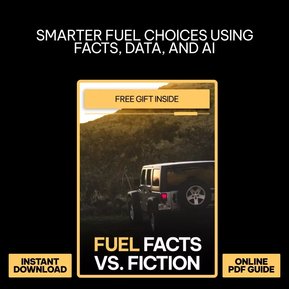 Fuel Facts vs. Fiction | Digital Fuel Guide eBook, Gas Myths Debunked, Octane Ratings Explained, Smart Fuel Choices with AI, Instant Download