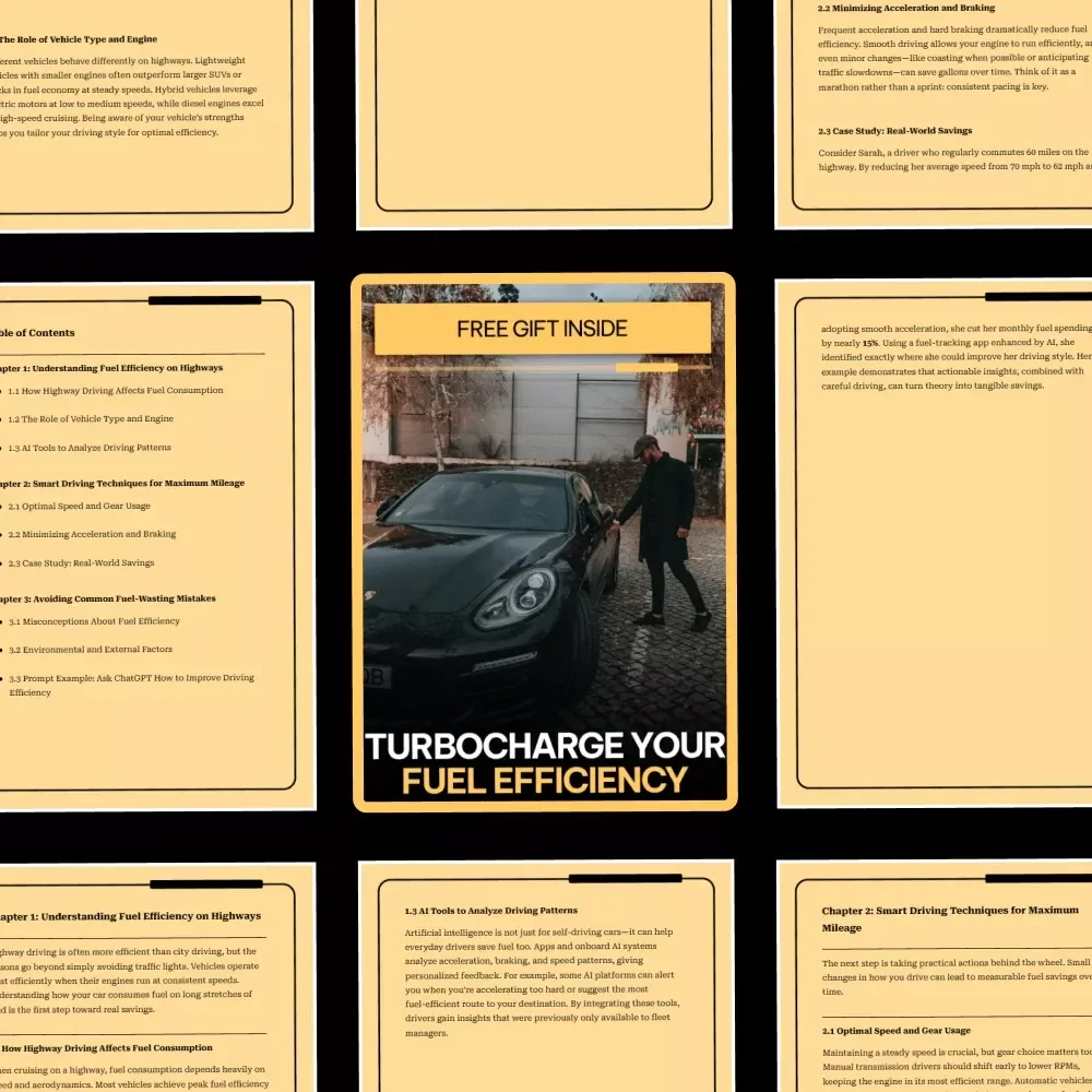 Turbocharge Your Fuel Efficiency – A Practical Guide with Highway Driving Tips to Save Fuel for Smarter, Cheaper, More Efficient Trips