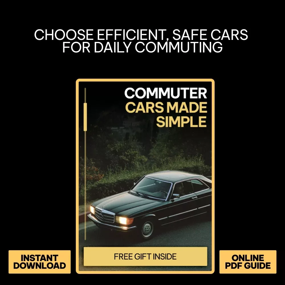 Commuter Cars Made Simple – Practical eBook Guide to Smart Car Options for Everyday Commuting (Fuel-Efficient, Safe & Budget-Friendly Picks)