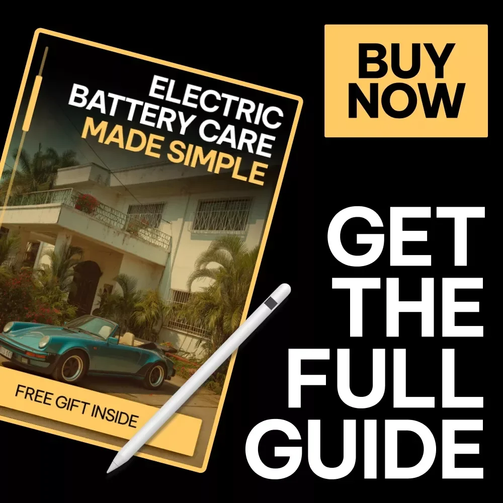 Electric Battery Care Made Simple | Practical Guide for Taking Care of Electric Car Batteries, Daily Habits, Charging Tips & AI Tools