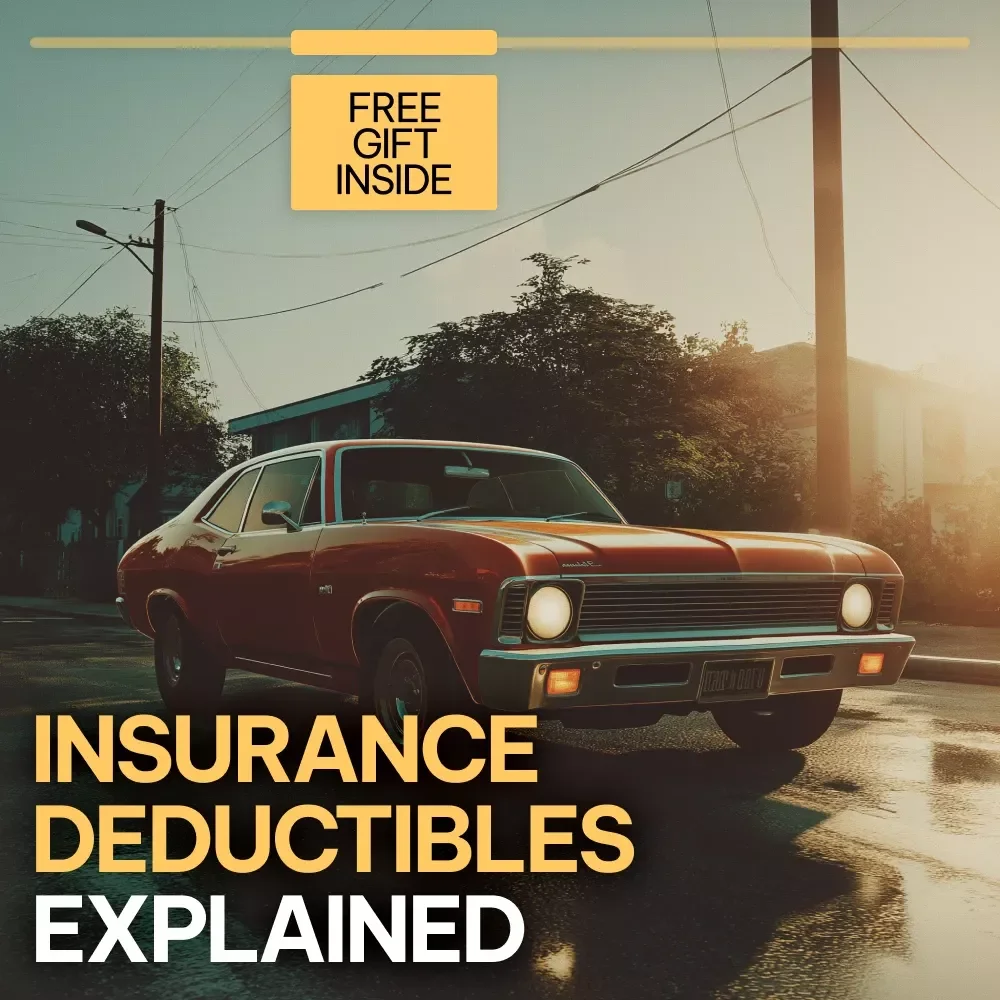 Insurance Deductibles Explained: Save Money Wisely | Ebook Guide on how car insurance deductibles work, Smart Premium Choices & Real-Life Examples