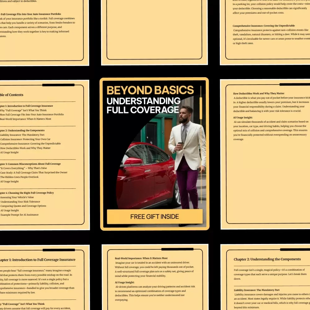 Beyond Basics: Understanding Full Coverage | A Clear Guide to What Full Coverage Insurance Really Means for Smart Drivers