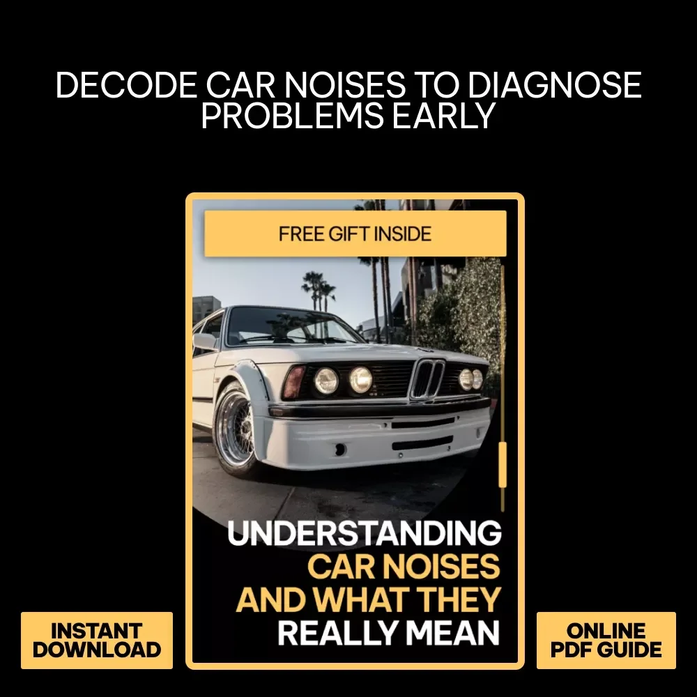 Understanding Car Noises and What They Really Mean | Practical Car Sound Guide eBook for How to Identify Car Noises, DIY Auto Diagnostics & Confident Repairs