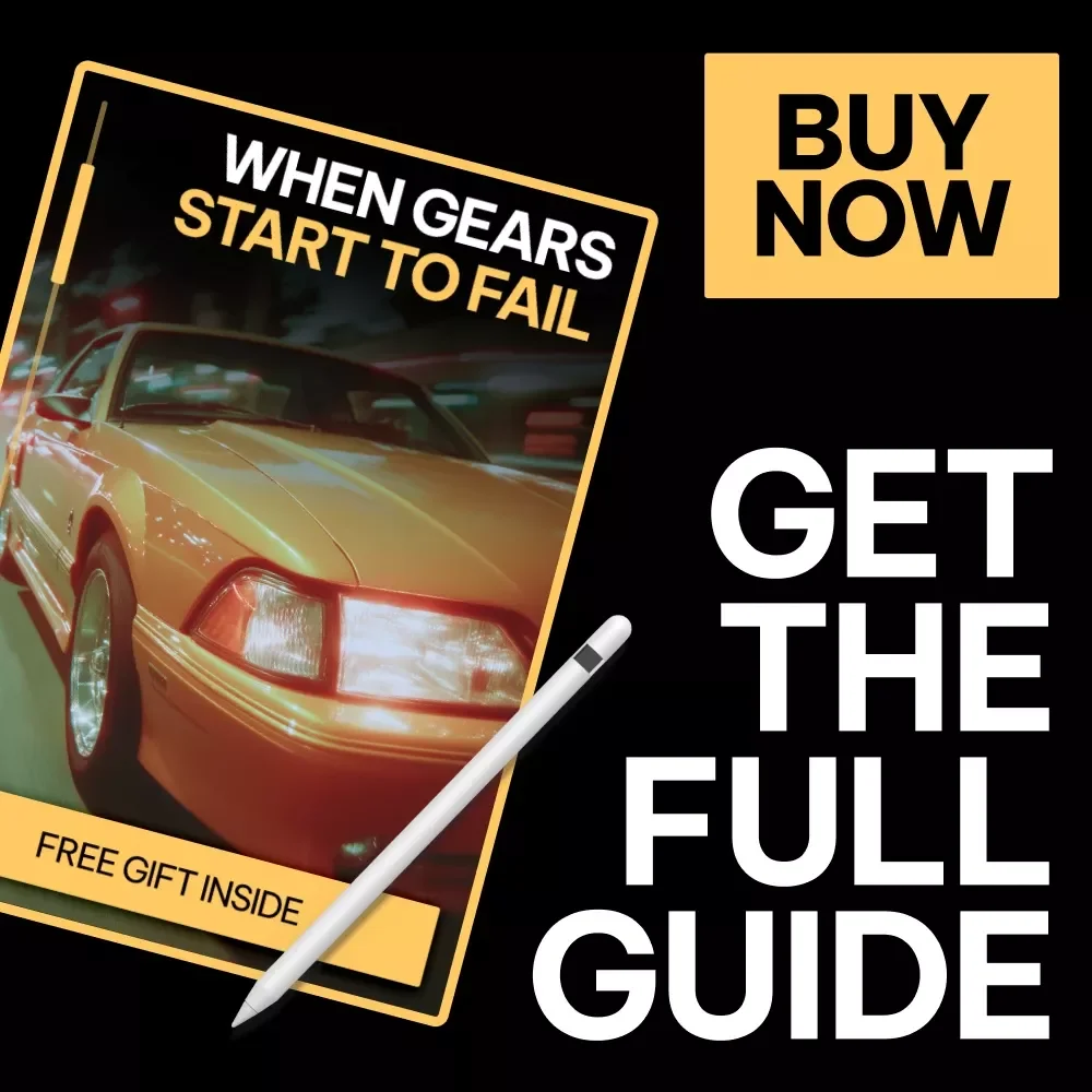 When Gears Start to Fail – Digital Guide to Transmission Damage, Driving Habits, Maintenance Neglect & Mechanical Wear | Instant Download eBook