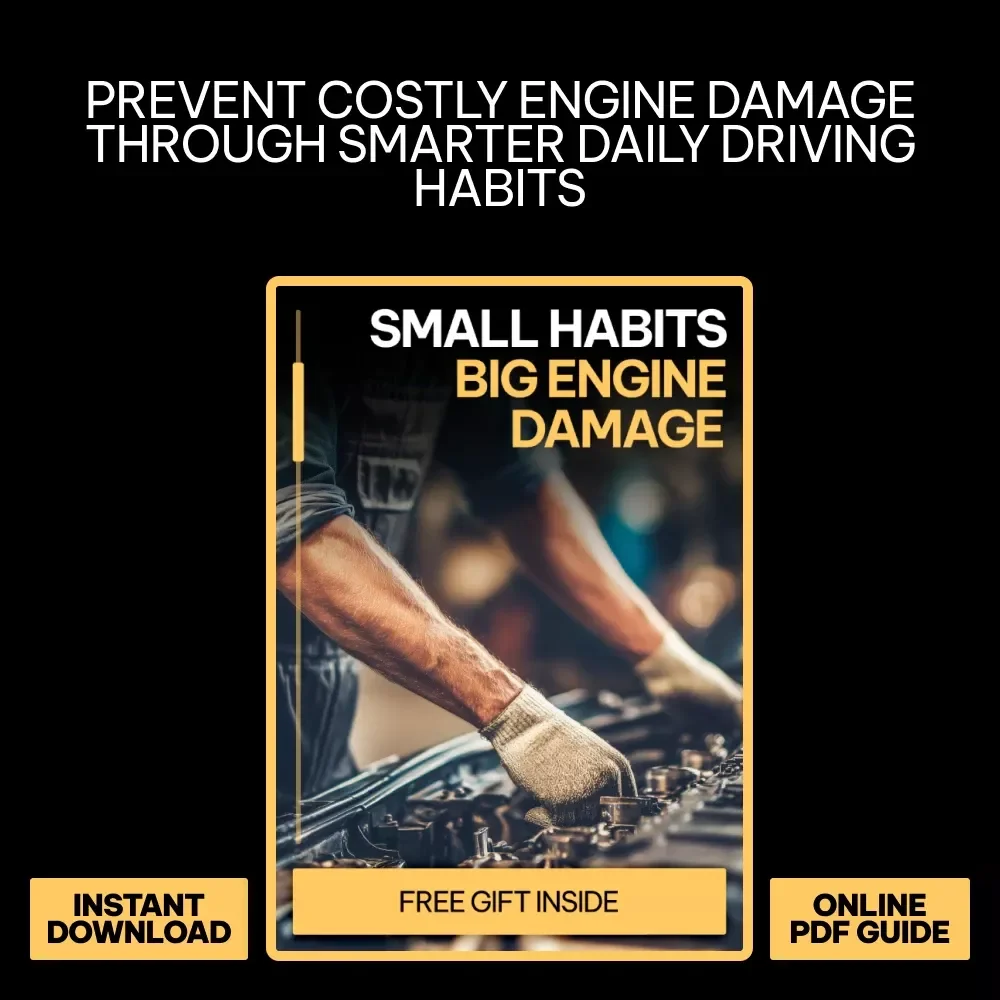 Small Habits Big Engine Damage – Car Maintenance Guide, Engine Care eBook, Prevent Costly Repairs, Smart Driving & Vehicle Longevity Digital Download