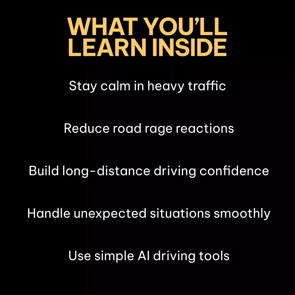 Stay Calm Behind the Wheel – A Practical Driving Guide for How to Manage Stress While Driving, Build Confidence, and Enjoy Every Trip