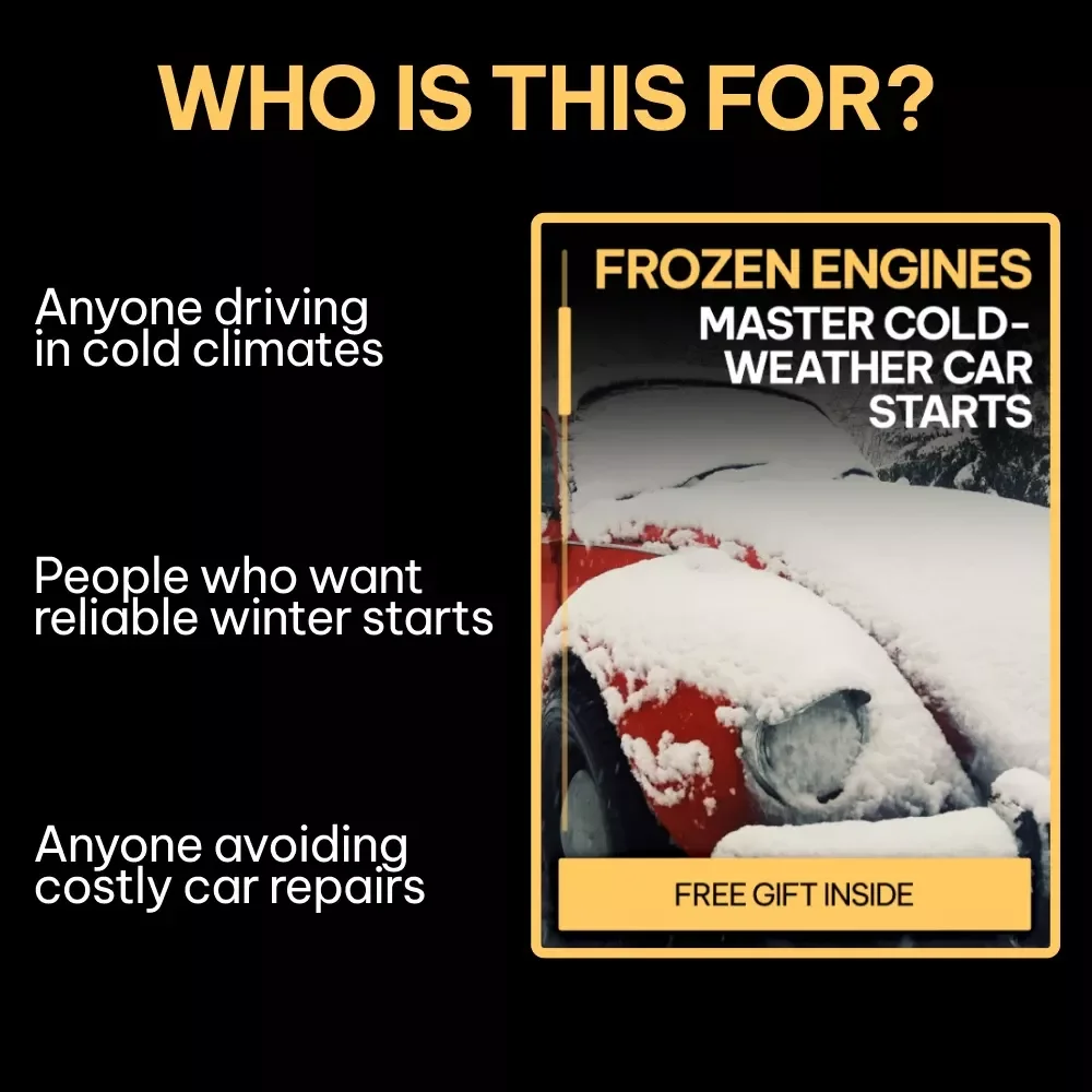 Frozen Engines: Master Cold-Weather Car Starts | Digital Guide Explaining why cars struggle to start in cold weather | Winter Auto Care Checklist & Smart AI Tips