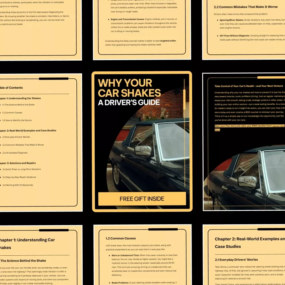 Why Your Car Shakes: A Driver’s Guide – Easy Diagnostic Guide Explaining the Reasons a Car Shakes While Driving