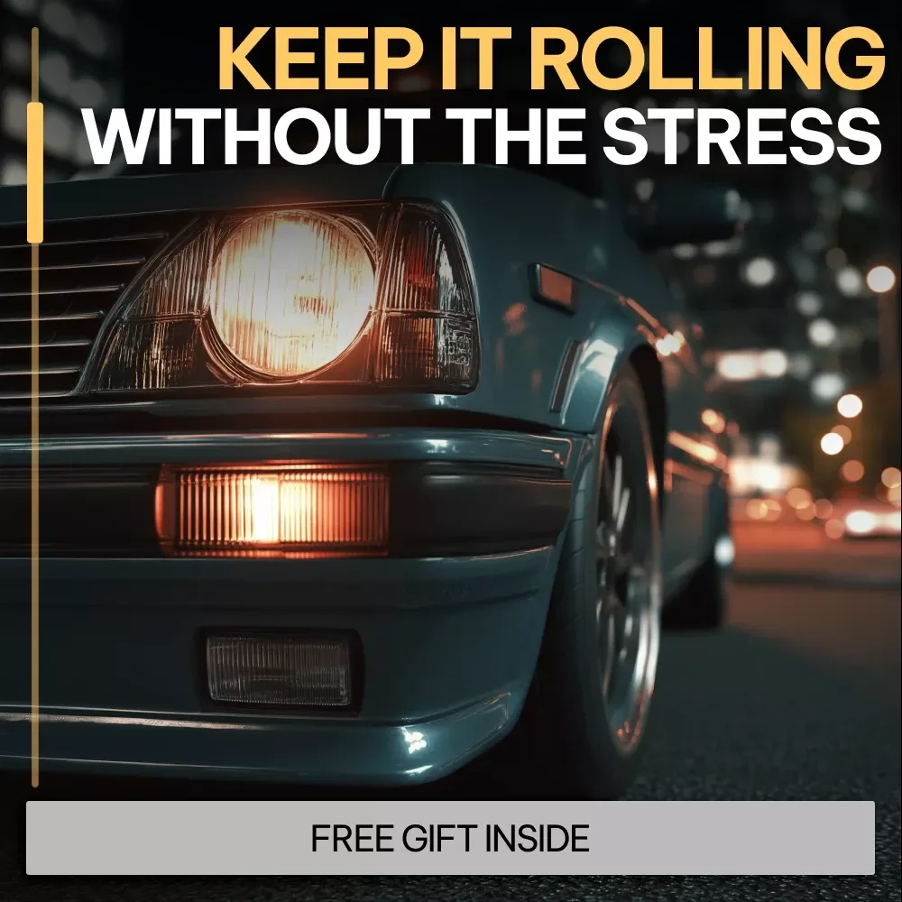 Keep It Rolling Without the Stress – Older Car Maintenance Guide, Preventive Repairs eBook, Long-Term Reliability Checklist, Digital Download
