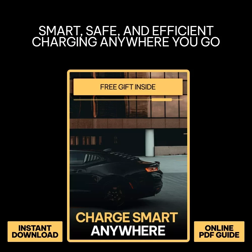 Charge Smart Anywhere | Digital Charging Guide, Charging Etiquette & Safety First Checklist, Tech Tips for Efficient Charging, AI Prompts for Charging Stations eBook
