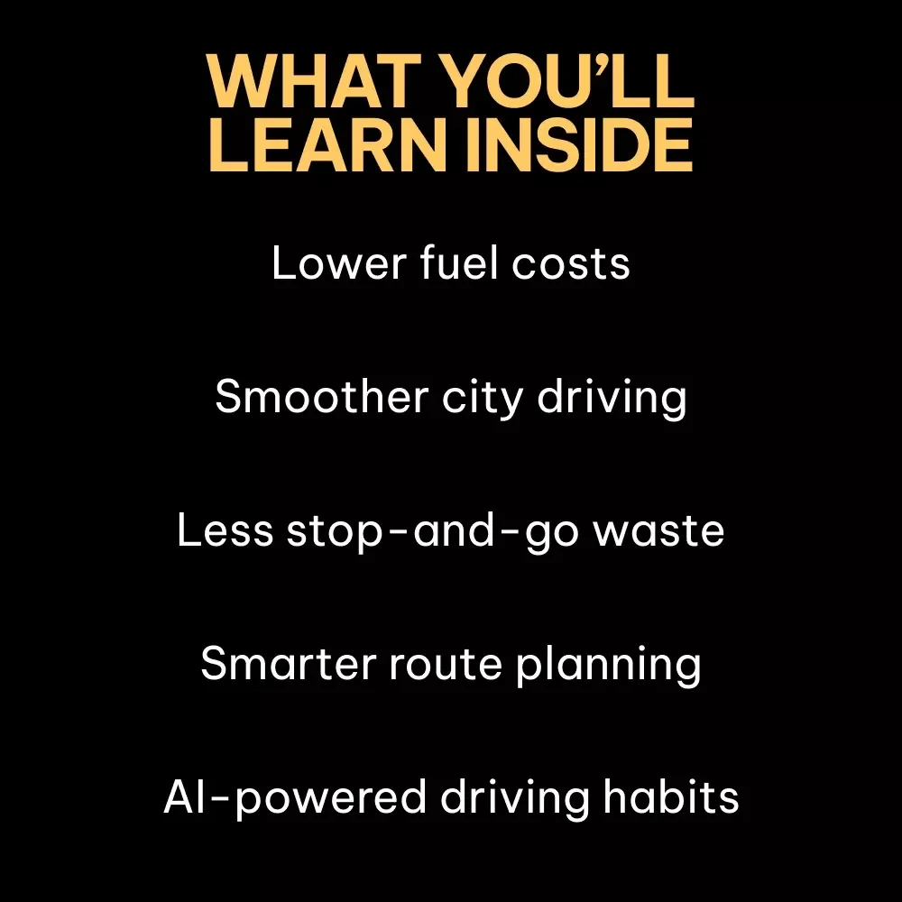 Urban Driving Mastery: Maximize Fuel Efficiency | Smart City Driving Tips to Save Fuel | Digital Guide for Efficient Urban Commuting
