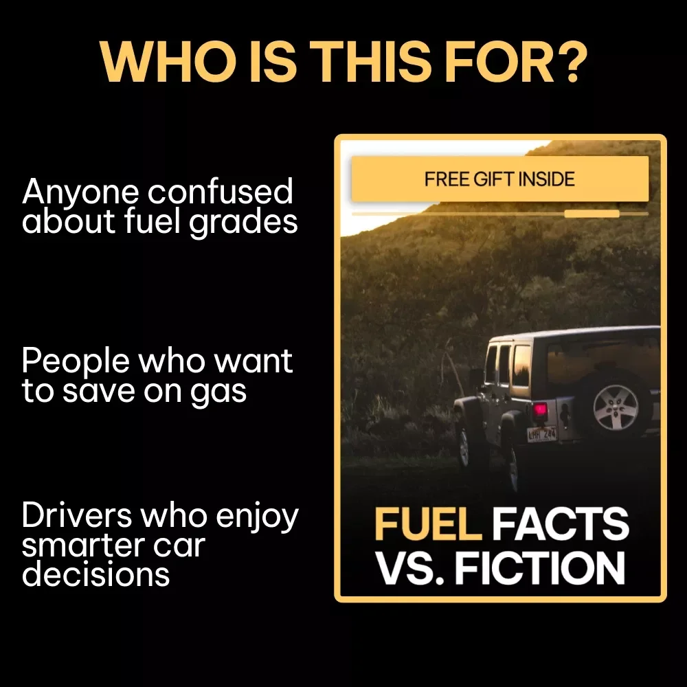 Fuel Facts vs. Fiction | Digital Fuel Guide eBook, Gas Myths Debunked, Octane Ratings Explained, Smart Fuel Choices with AI, Instant Download