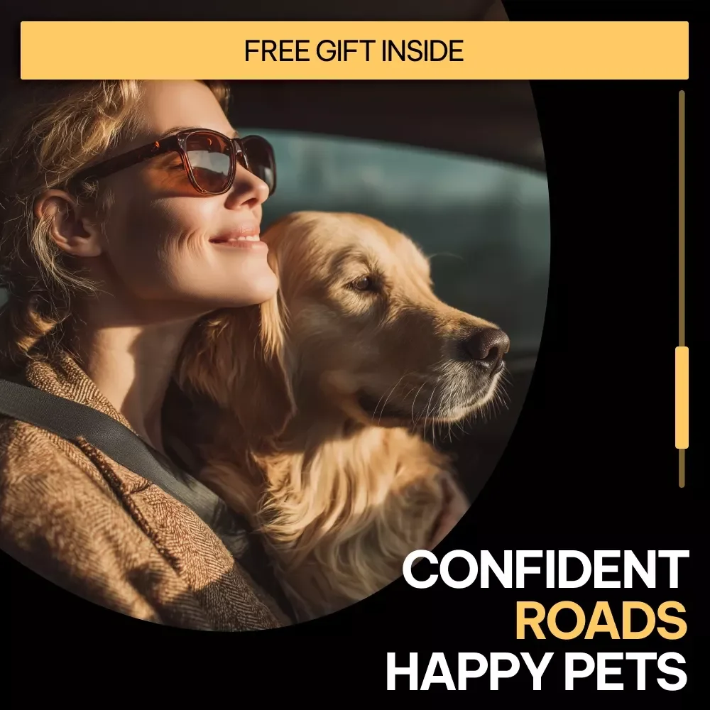Confident Roads Happy Pets – Practical Pet Travel Safety Guide | How to Travel Safely With Pets in Cars | Digital Download