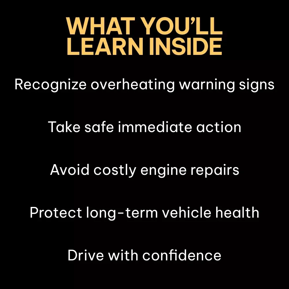 How to Handle an Overheating Engine – Practical Car Care Guide | What to Do When Engine Is Overheating | Easy Digital Download
