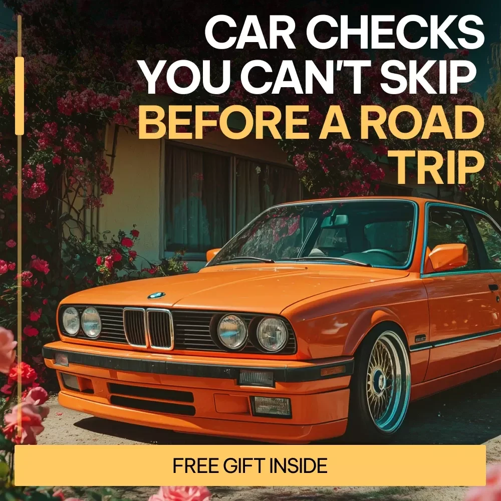 Car Checks You Can't Skip Before a Road Trip – Essential eBook Guide to Car Problems to Check Before a Road Trip, Vehicle Safety Checklist, Travel-Ready Car Prep Download