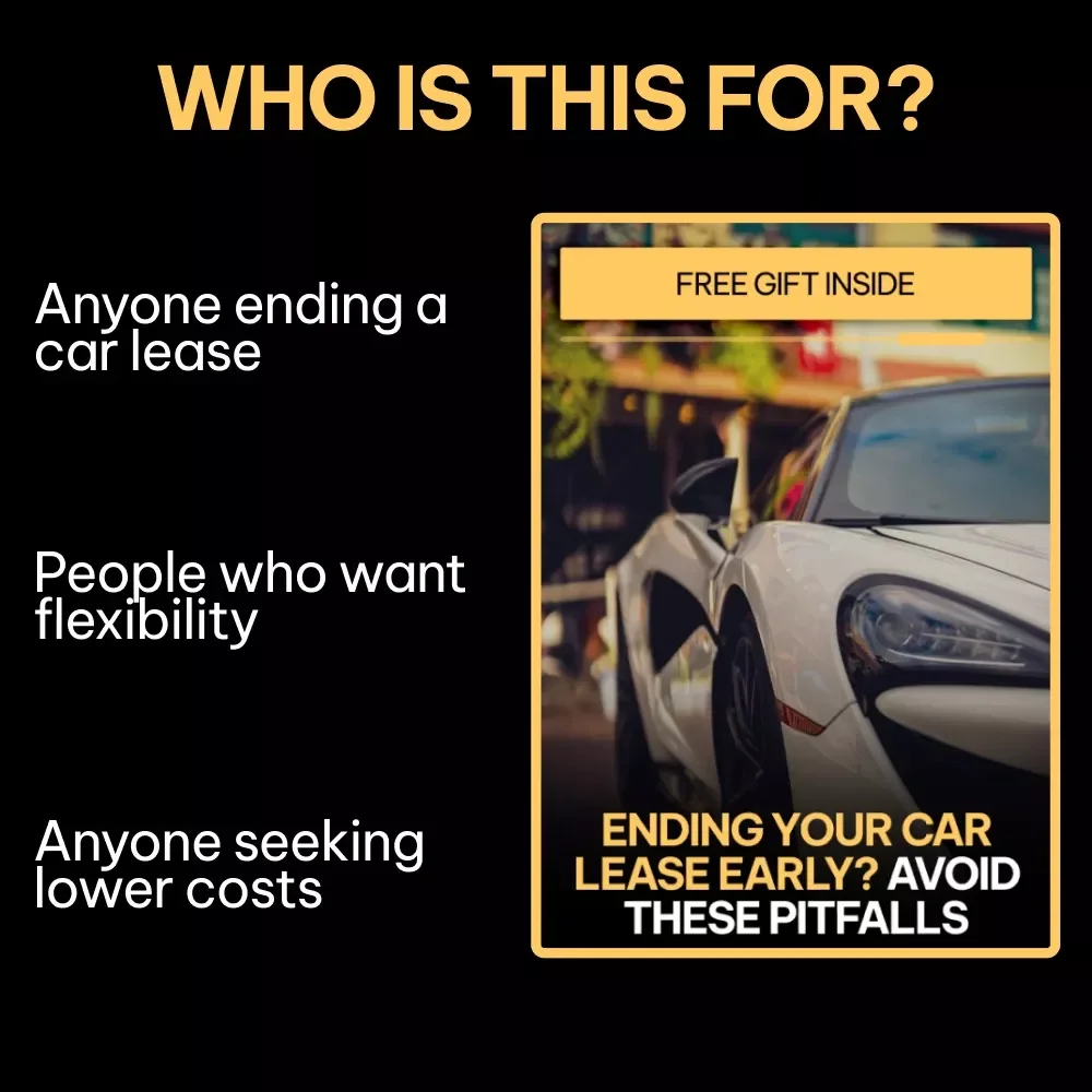 Ending Your Car Lease Early? Avoid These Pitfalls | Smart Checklist for Issues with Ending a Car Lease Early, Lease Termination Guide, Digital Download