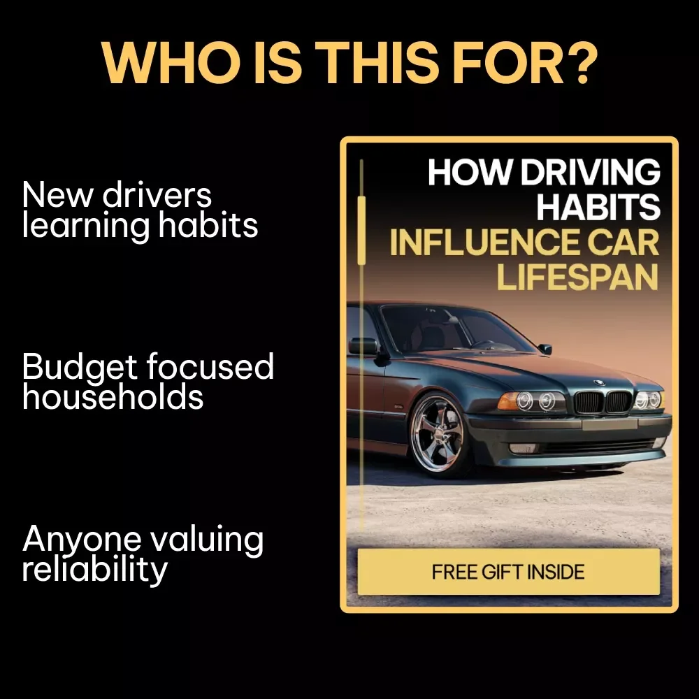 How Driving Habits Influence Car Lifespan | Practical Car Care Checklist for Smarter Driving, Vehicle Longevity & Maintenance Awareness