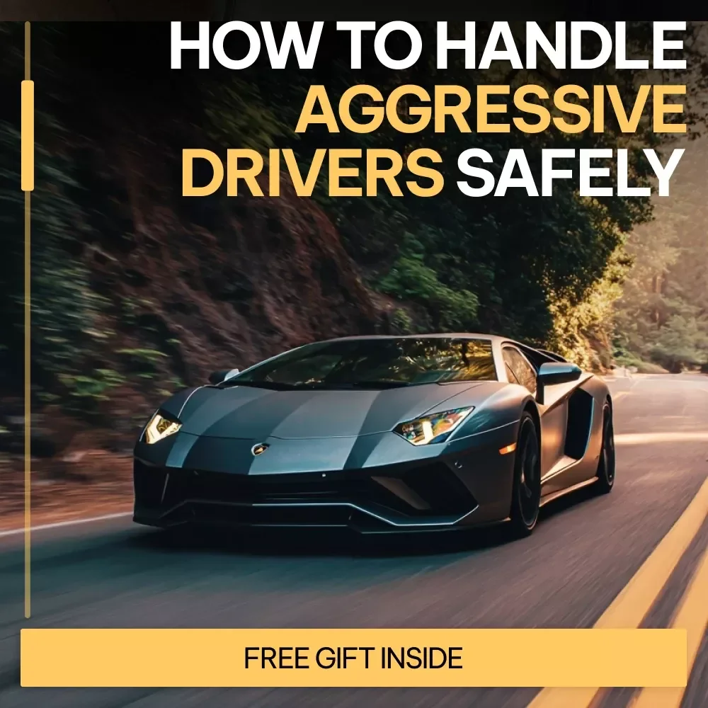 How to Handle Aggressive Drivers Safely | Printable Driving Safety Checklist | Road Rage Prevention Guide | Instant Digital Download