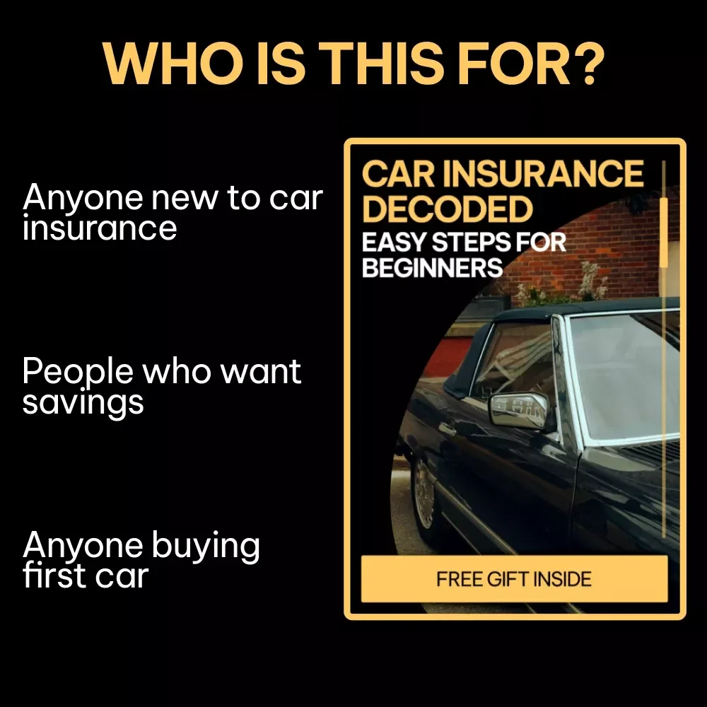 Car Insurance Decoded: Easy Steps for Beginners | Car Insurance Basics for Beginners eBook Guide
