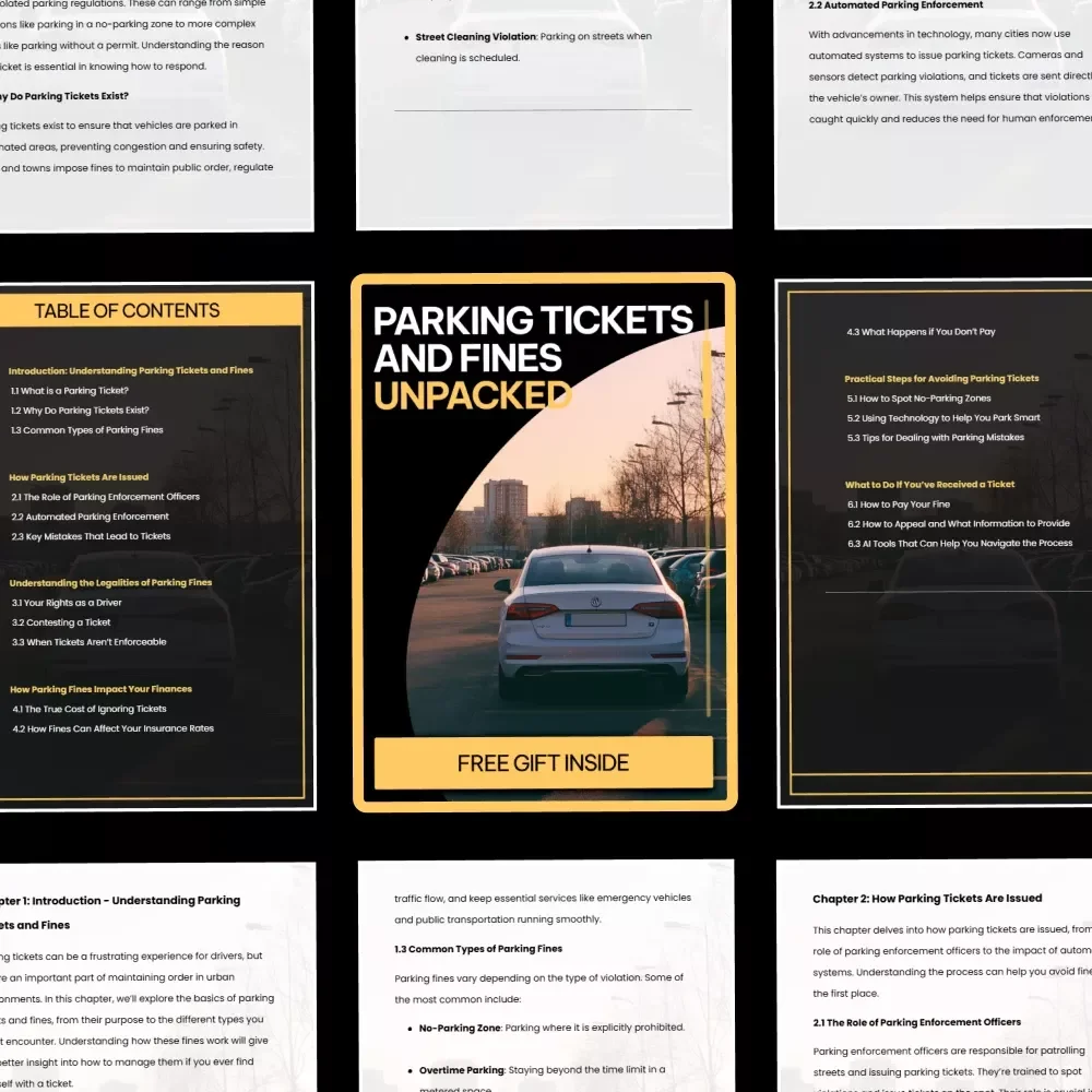 Parking Tickets and Fines Unpacked | Parking Tickets and Fines Explained eBook for Drivers, Appeals, and Smart Parking Decisions