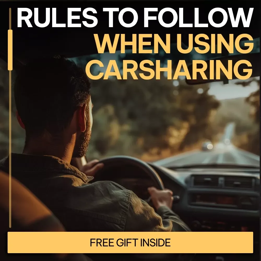 Rules to Follow When Using Carsharing Checklist | Smart Carsharing Guide | Easy Car Share Rules Download