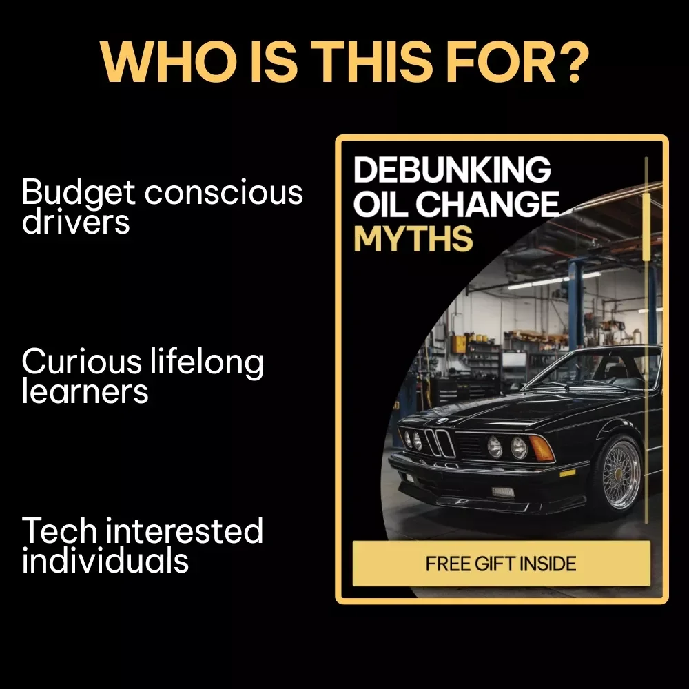 Debunking Oil Change Myths – Practical eBook Guide to Understanding common oil change myths & Smarter Car Maintenance