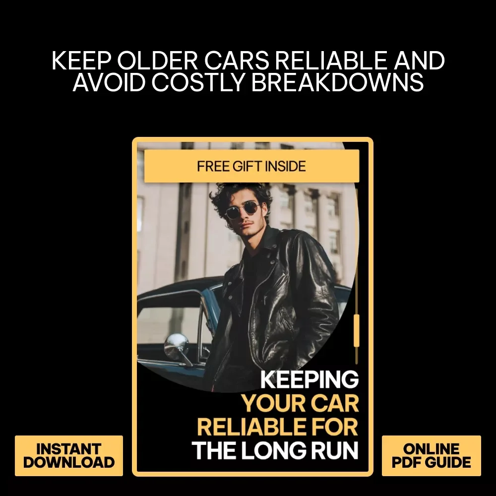 Keeping Your Car Reliable for the Long Run | Older Car Maintenance Guide, Preventive Maintenance Checklist, Breakdown Prevention eBook, Vehicle Reliability Digital Download