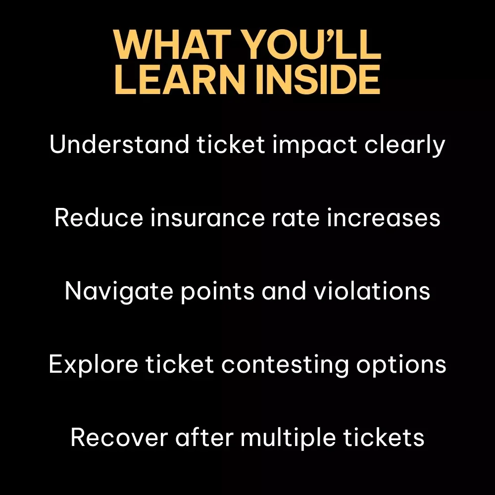 How a Traffic Ticket Can Impact Your Insurance Rates – A Practical Guide on how traffic tickets affect insurance, premiums & policies
