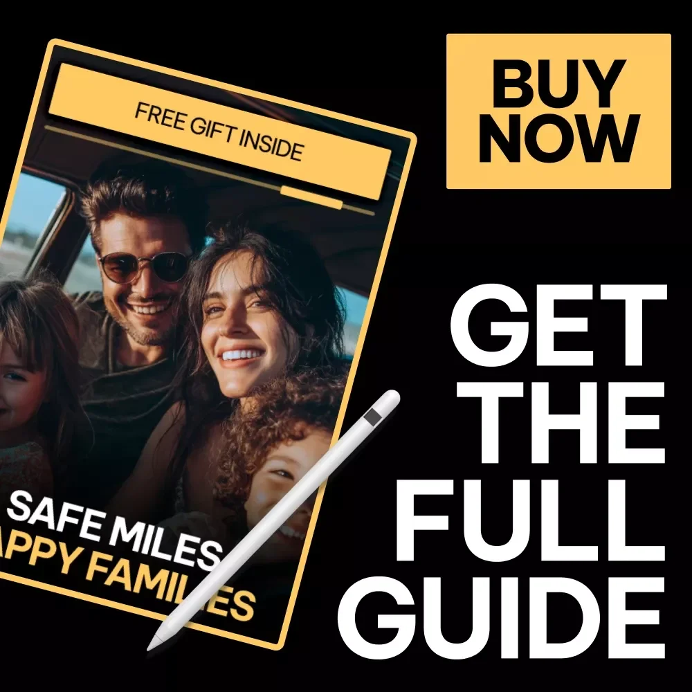 Safe Miles Happy Families – Practical Family Car Safety Tips eBook for Confident Everyday Driving