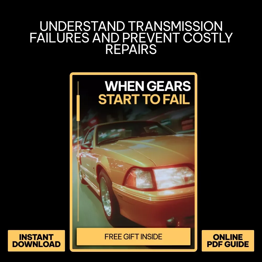 When Gears Start to Fail – Digital Guide to Transmission Damage, Driving Habits, Maintenance Neglect & Mechanical Wear | Instant Download eBook