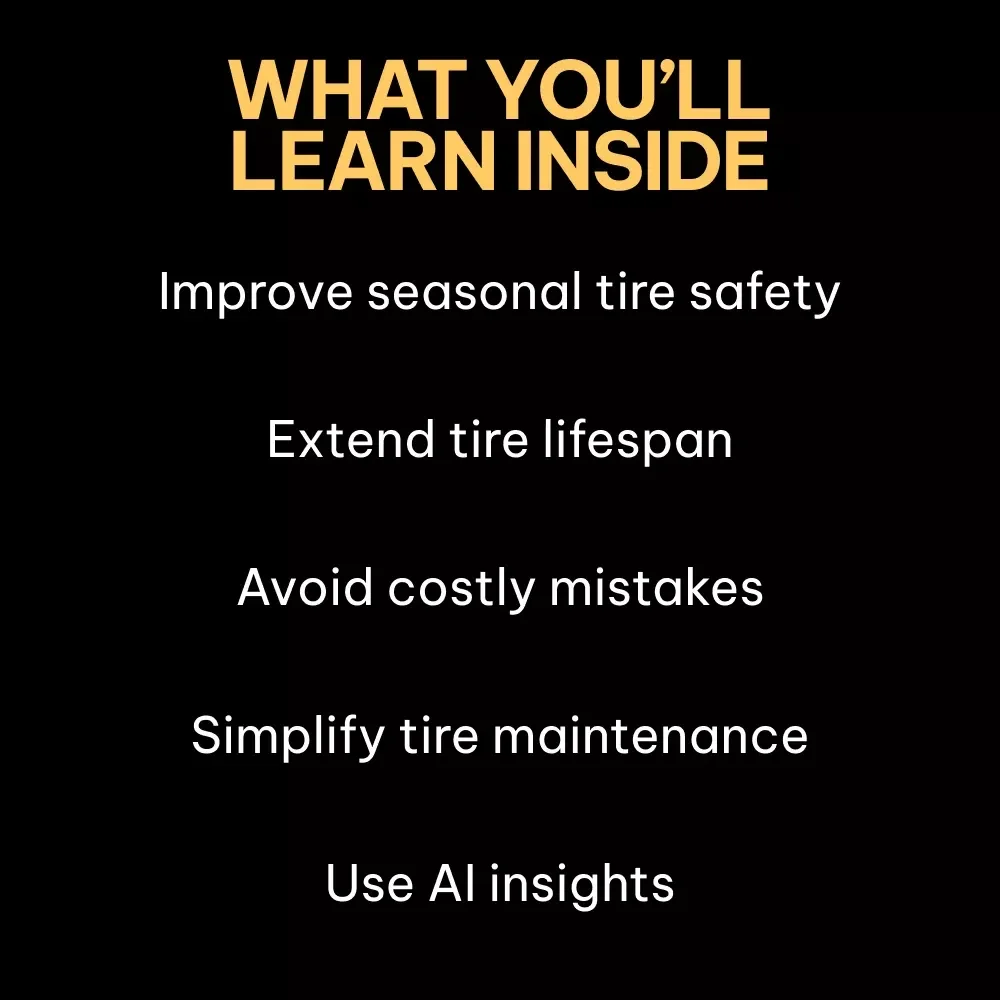 Season-Ready Tires for Safer Driving | Essential eBook with Tire Care Tips for Changing Seasons, Smart Maintenance & Future-Ready Safety