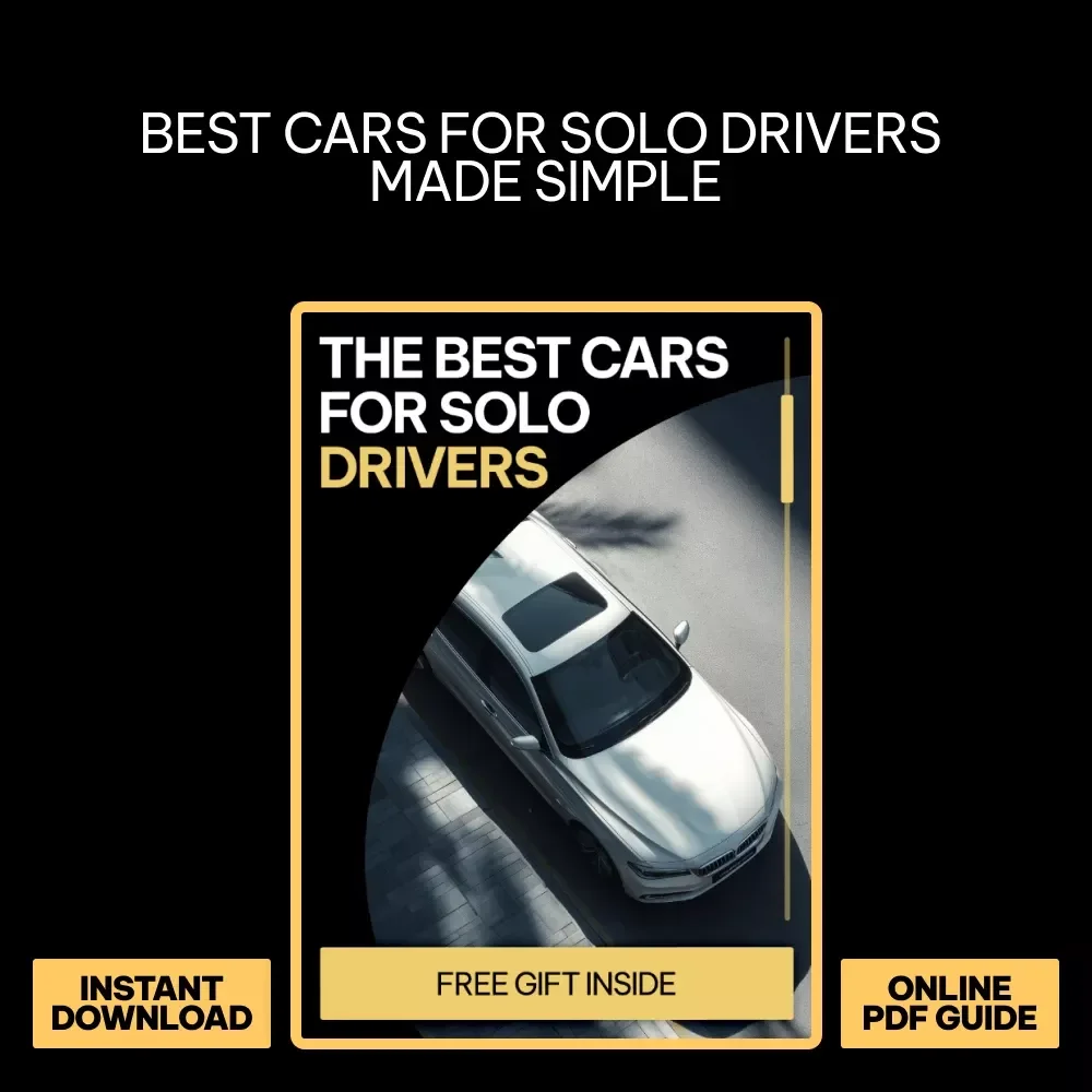 The Best Cars for Solo Drivers | Smart, Efficient & Stylish Vehicle Guide Ebook | best cars for solo drivers