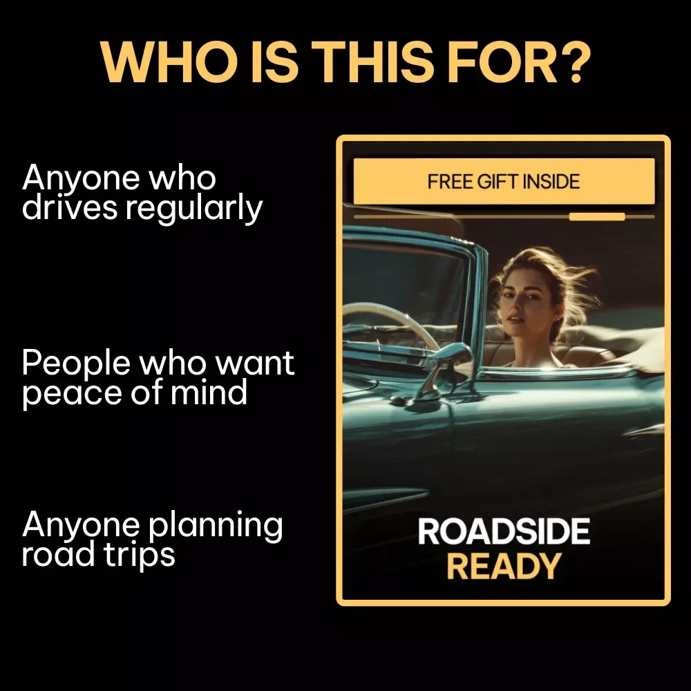 Roadside Ready – Car Emergency Kit Guide & Checklist | Roadside Safety Preparedness Digital Download