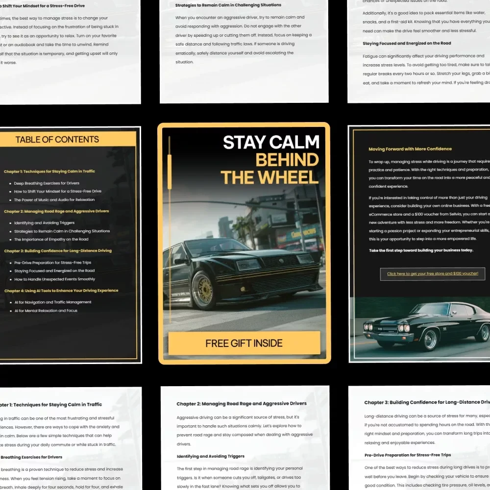 Stay Calm Behind the Wheel – A Practical Driving Guide for How to Manage Stress While Driving, Build Confidence, and Enjoy Every Trip